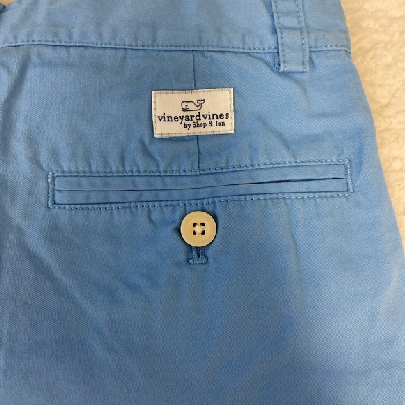 Vineyard Vines Youth Blue Dress Shorts - Picture 3 of 4